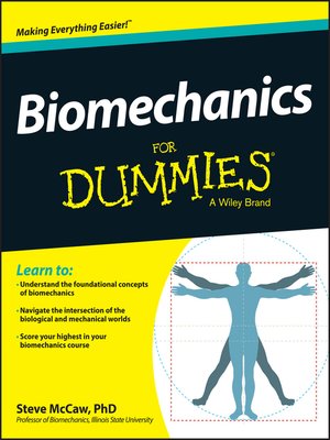 cover image of Biomechanics For Dummies